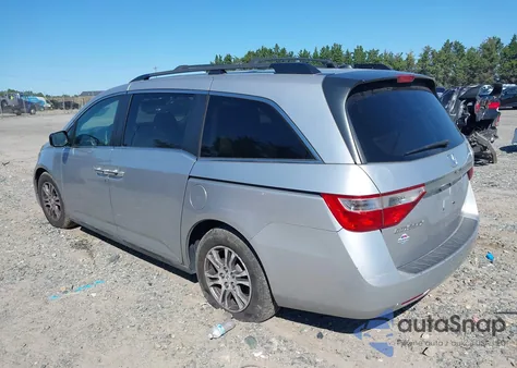 2012 Honda Odyssey Ex-L from USA, damaged, VIN 5FNRL5H66CB076185